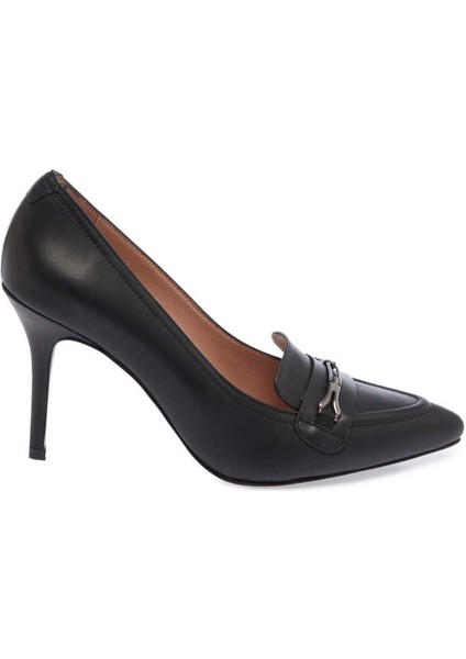 Siyah Hakiki Deri Kadın Stiletto - K24I1AY67465-A23 modelleri