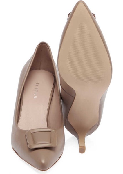 Vizon Hakiki Deri Kadın Stiletto - K24I1AY67472-A44 fırsatları