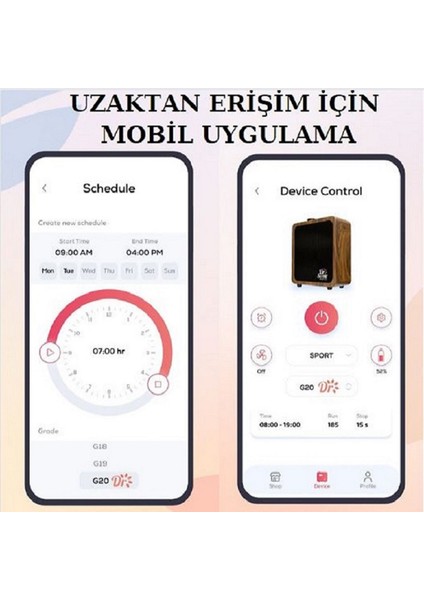 Dr Scent Küçük Boy Koku Makinesi-Beyaz Ev ,ofis ve oda koku cihazı - ortam koku cihazı