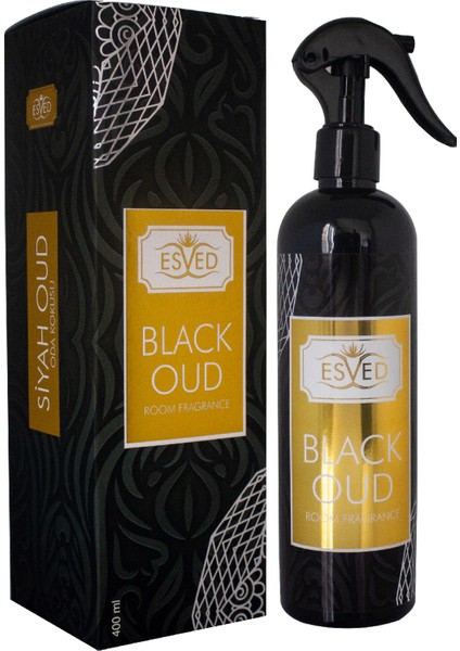 Kabe Örtüsü Kokusu ve Siyah Oud & Black Oud Oda ve Kumaş Spreyi Seccade Spreyi Oda Kokusu Koku 400 ml