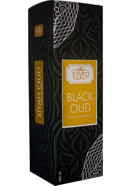 Kabe Örtüsü Kokusu ve Siyah Oud & Black Oud Oda ve Kumaş Spreyi Seccade Spreyi Oda Kokusu Koku 400 ml