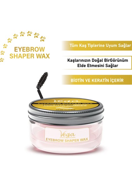 Kaş Şekillendirici & Sabitleyici Wax 30 ml