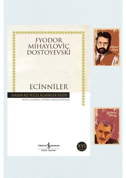 Ecinniler - Fyodor Mihayloviç Dostoyevski - Not Defterli Set