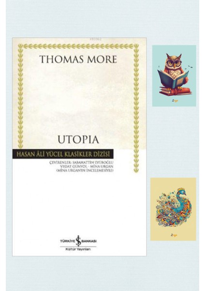 Utopia - Thomas More - Not Defterli Set