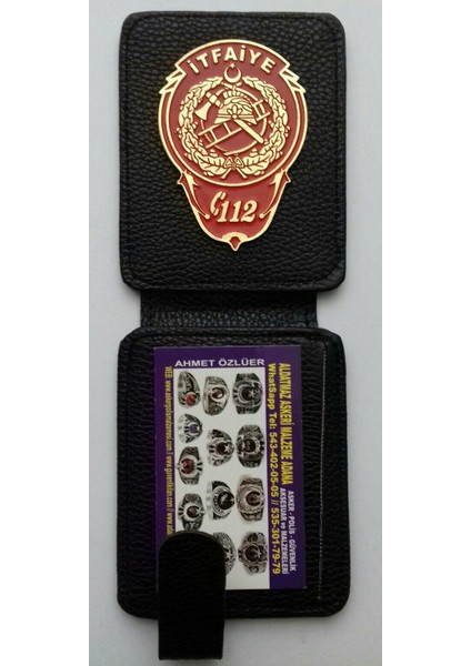 Itfaiye Rozetli 2-Adet Cüzdan Satınal.sadece Kurum Adresine Gönderilir. fiyatları