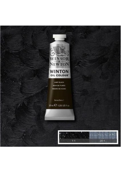 Winton Yağlı Boya 37 Ml. 25 Lamp Black