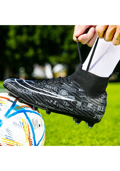 Erkekler Fg Futbol Ayakkabıları Çocuk Kramponları Eğitim Erkek Kramponları (Yurt Dışından)