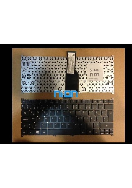 Acer 9Z.N7WSC.10R 9Z.N7WSC.10F 9Z.N7WSC.10G Notebook Klavye (Siyah Tr)