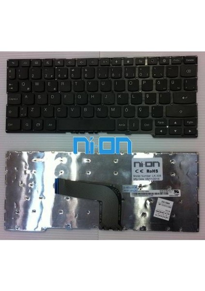 Lenovo 25214440 Notebook Klavye (Siyah Tr)