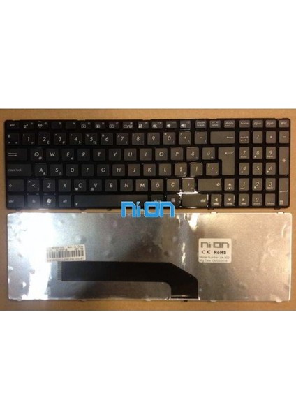 Asus K50IN,ASUS K50IJ Notebook Klavyesi (Siyah Tr)