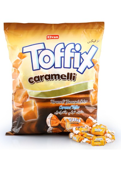 Toffix Caramelli Şeker 1000 Gr. (1 Poşet)