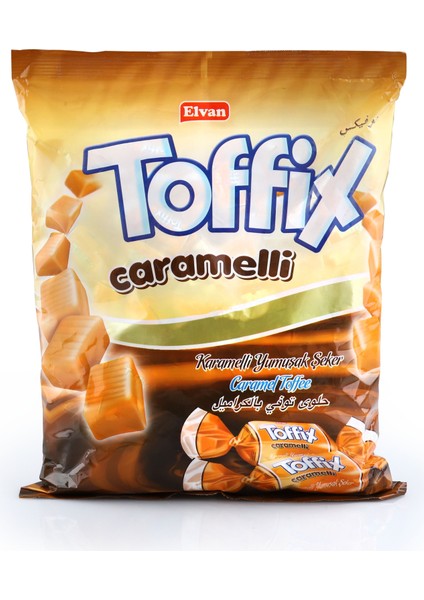 Toffix Caramelli Şeker 1000 Gr. (1 Poşet)