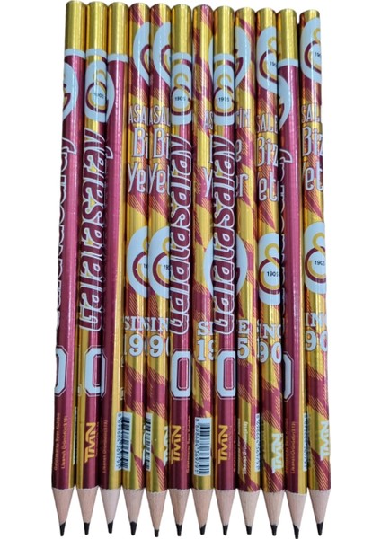 Galatasaray Lisanslı Kurşun Kalem 12'li