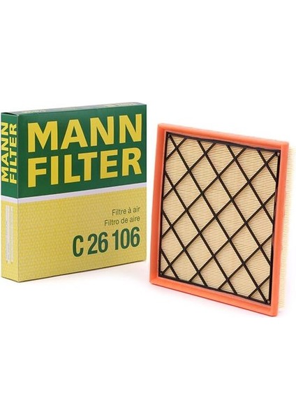 Hava Filtre Astra J / Gtc 1,4 1,6 16V Cruze J300 J305 1,6 1,8 834622 C26106 Mann