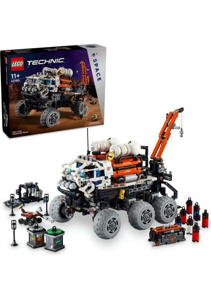 LEGO® Technic Mars Ekibi Keşif Aracı 42180 - 11 Yaş ve Üzeri Uzay Meraklısı Çocuklar Için Koleksiyonluk Yaratıcı Oyuncak Model Yapım Seti (1599 Parça)