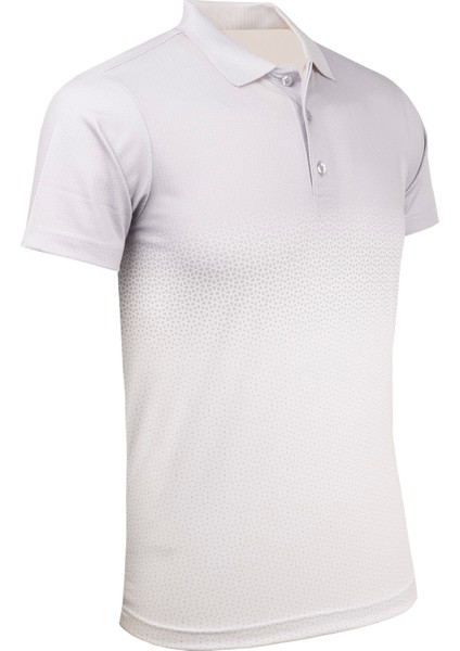 Çizgi Trikoerkek Polo Yaka Düğmeli T-Shirt Regular Kalıp