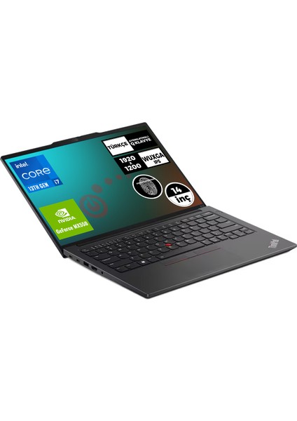 Thinkpad E14 Gen 5 Intel Core I7-1355U 16GB 1tb SSD 14" Wuxga 2gb MX550 Freedos Taşınabilir Bilgisayar 21JLS2G6TX 003