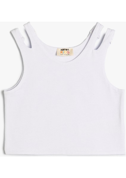 Crop Atlet Çift Askılı Pamuklu modelleri