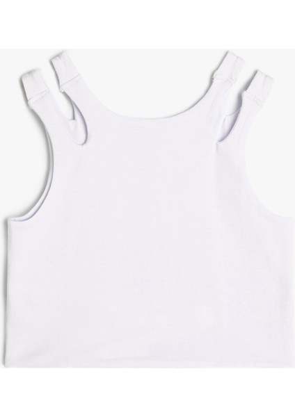 Crop Atlet Çift Askılı Pamuklu fırsatları
