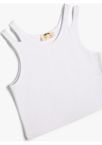 Crop Atlet Çift Askılı Pamuklu indirimleri