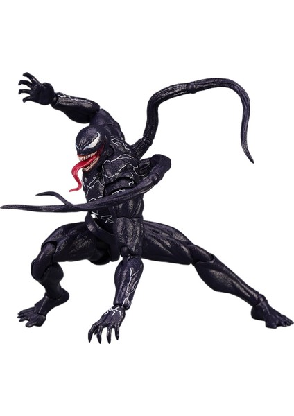 Shf Venom 2 Symbiote Marvel Universe Inanılmaz Örümcek Adam Venom Hareketli Film Şekilli Kalıp Oyuncak (Yurt Dışından)