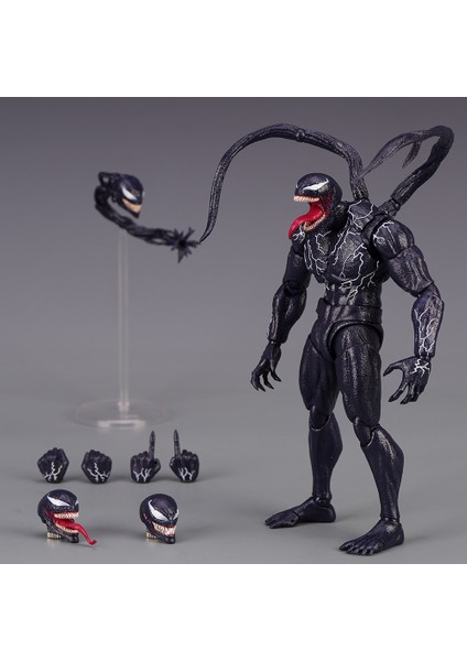 Shf Venom 2 Symbiote Marvel Universe Inanılmaz Örümcek Adam Venom Hareketli Film Şekilli Kalıp Oyuncak (Yurt Dışından)