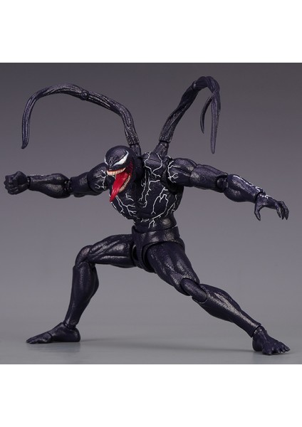 Shf Venom 2 Symbiote Marvel Universe Inanılmaz Örümcek Adam Venom Hareketli Film Şekilli Kalıp Oyuncak (Yurt Dışından)