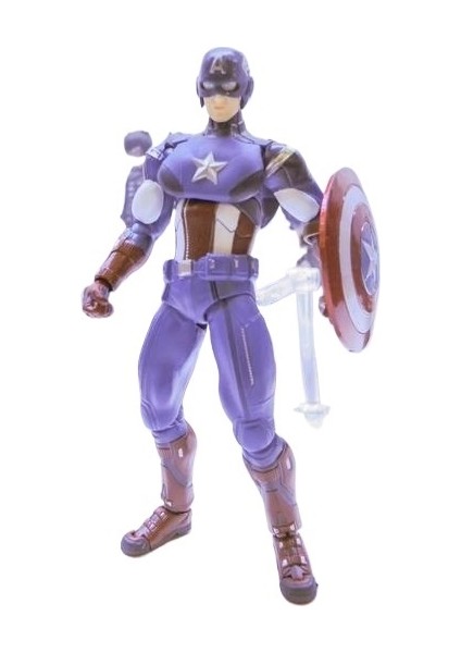 Avengers Figma 226 Kaptan Amerika 216 Thor Hareketli Figür Süsleme Modeli (Yurt Dışından)