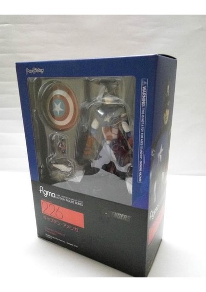 Avengers Figma 226 Kaptan Amerika 216 Thor Hareketli Figür Süsleme Modeli (Yurt Dışından)