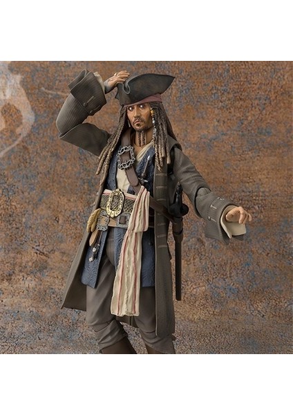 Karayip Korsanları Kaptan Jack Sparrow Kutulu Bebek Süs Modeli (Yurt Dışından)