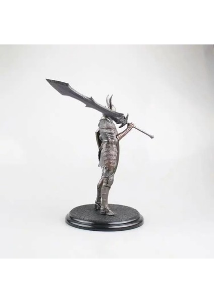 Dark Souls Dxf Ikinci Nesil Siyah Saray Kralı Kara Şövalye Ledo Abyss Walker Gümüş Şövalye Şekil Modeli (Yurt Dışından) modelleri