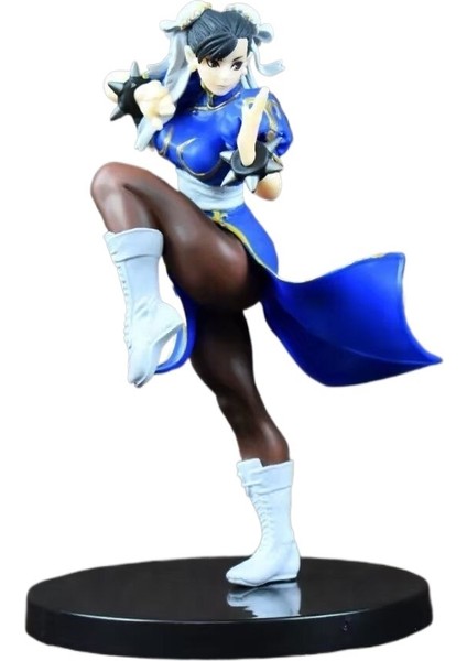 Street Fighter Chun-Li Doll Kutulu Şekil Modeli (Yurt Dışından)