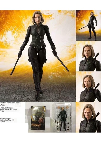 Shf Marvel Avengers Kara Dul Figürü (Yurt Dışından)