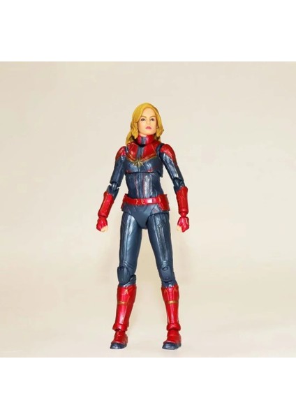 Avengers 4 Captain Marvel Shf Endgame Süsleme Modeli (Yurt Dışından)