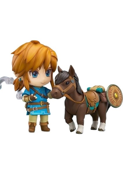 Q Versiyonu Kil Legend Of Zelda 733 Link's Breath Of The Wild Kutulu El Heykelcik Süsleme Modeli (Yurt Dışından)