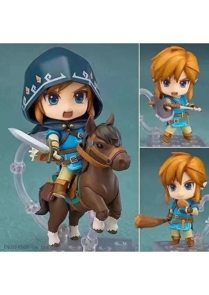 Q Versiyonu Kil Legend Of Zelda 733 Link's Breath Of The Wild Kutulu El Heykelcik Süsleme Modeli (Yurt Dışından)