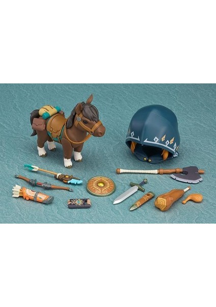 Q Versiyonu Kil Legend Of Zelda 733 Link's Breath Of The Wild Kutulu El Heykelcik Süsleme Modeli (Yurt Dışından)