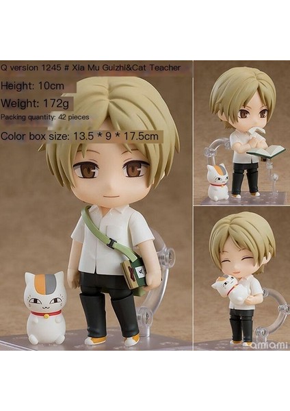 Öğretmen Kedi Q Versiyonu Nendoroid Bebek Süsleri (Yurt Dışından) modelleri