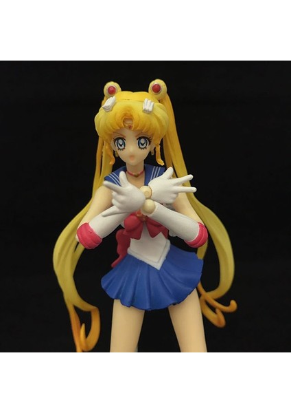 Sailor Moon Sui Bing Yue Iı Hareketli Moon Hare Eklemleri Hareketli Ofis Heykelcik Modeli (Yurt Dışından)