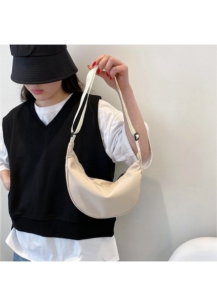 Çapraz Askılı Çanta, Basit Gündelik Omuz Çantası, Sokak Trendi Büyük Kapasiteli Göğüs Çantası (Yurt Dışından)