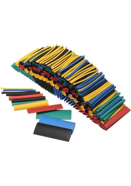 164 Adet Isıyla Daralan Makaron Seti Heat Shrink Elektrik Yalıtım