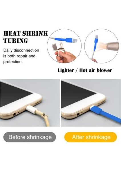 164 Adet Isıyla Daralan Makaron Seti Heat Shrink Elektrik Yalıtım