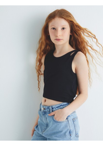 Crop Atlet Çift Askılı Pamuklu fiyatları