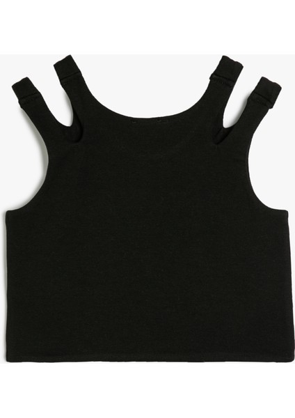 Crop Atlet Çift Askılı Pamuklu fırsatları