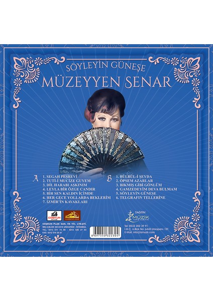 Müzeyyen Senar - Söyleyin Güneşe - Plak