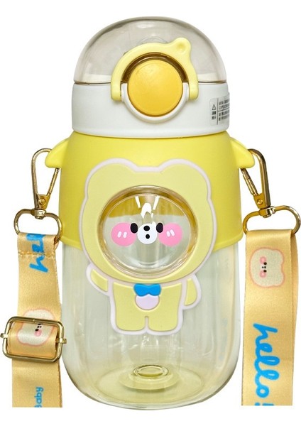 Sevimli Düşme Önleyici Saman Çocuk Su Bardağı (Yurt Dışından)