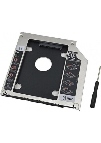 C-857 Notebook Hdd-Ssd Kızağı Caddy 12.7mm