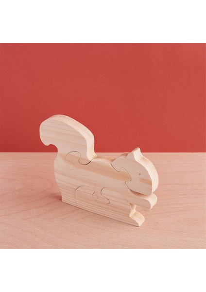 Ahşap Puzzle Oyuncak Seti