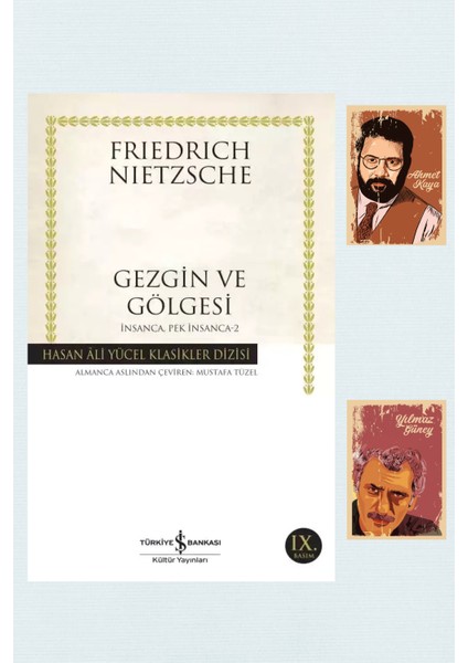 Gezgin ve Gölgesi - Friedrich Nietzsche - Nof Defterli Set