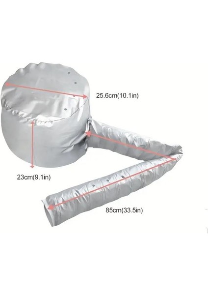 Fön Makinası Saç Kurutma ve Şekillendirme Termal Bonesi